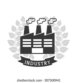 industry icon design, vector illustration eps10 graphic 