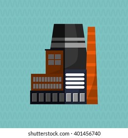 Industry icon design, vector illustration