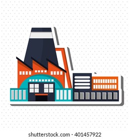 Industry icon design, vector illustration