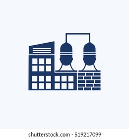 Industry icon design,clean vector