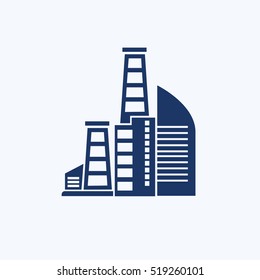 Industry icon design,clean vector