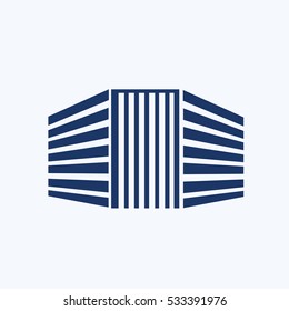 Industry icon design,clean vector