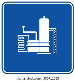 Industry icon design,clean vector