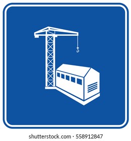 Industry icon design,clean vector