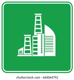 Industry icon design,clean vector