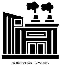Industry Icon Element For Design