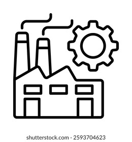 Industry Icon Element For Design
