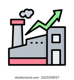 Industry Icon Element for Design