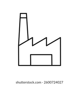 Industry icon isolated. simple vector icon on white background