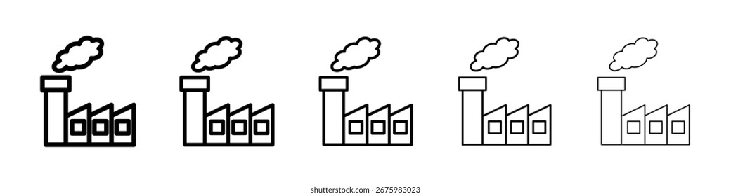 Icono de la industria para el concepto móvil y el Diseño web.