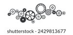 industry icon on white background