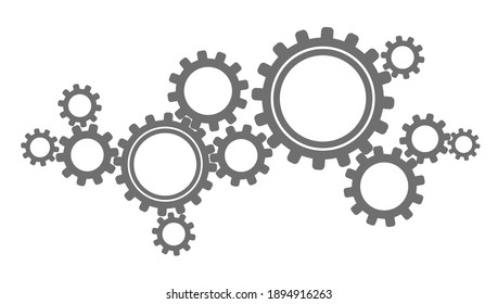 industry icon on white background