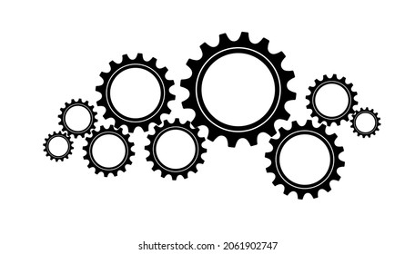industry icon on white background