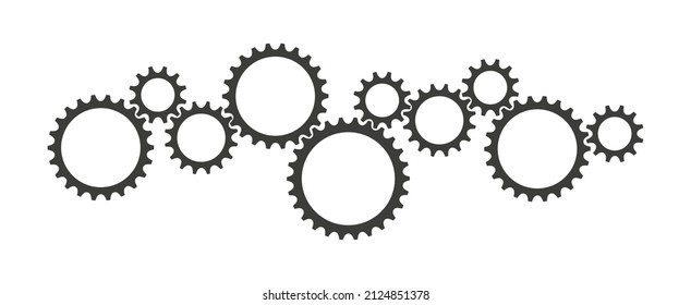 industry icon on white background