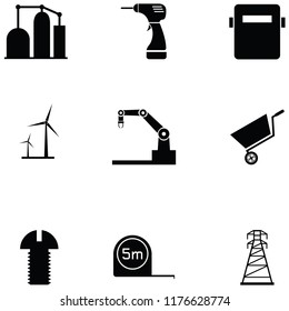industry icon set