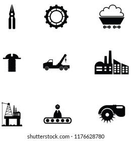 industry icon set