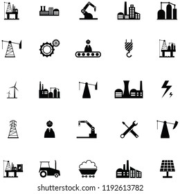 industry icon set