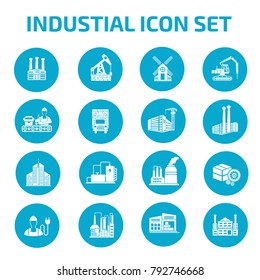 Industry icon set design