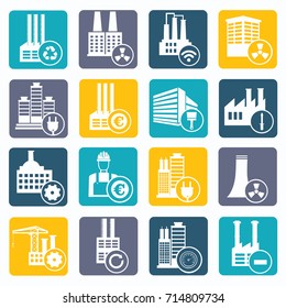 Industry icon set,vector