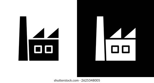 Industry icon simple line vector. Symbol, logo.