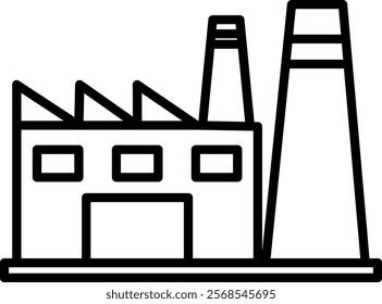 Industry Icon Symbol Art Sign