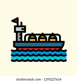 Industry Icon Vector Graphic Download Template Modern