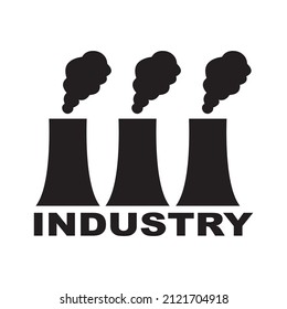 industry icon vector illustration symbol