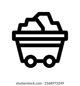 industry icon. vector line icon for your website, mobile, presentation, and logo design.