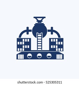 Industry icon,clean vector