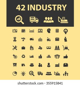 iconos de la industria