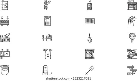 Colección de iconos vectoriales de alta calidad con trazo editable. Ideal para Profesional y Proyectos Creativos.