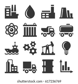 Industry Icons Set