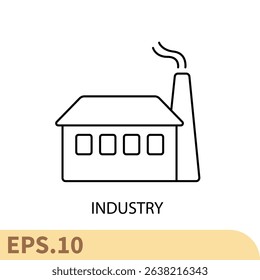 industry icons  symbol vector elements for infographic web