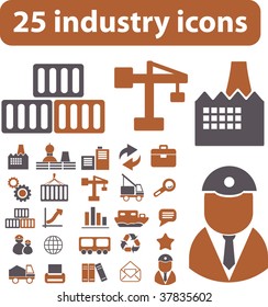 industry icons.vector