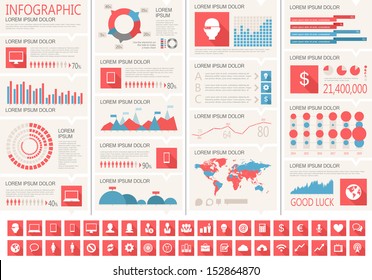 IT Industry Infographic Elements