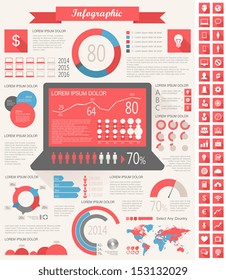 IT Industry Infographic Elements