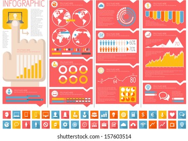 IT Industry Infographic Elements