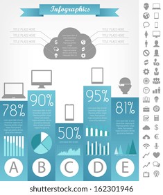 IT Industry Infographic Elements