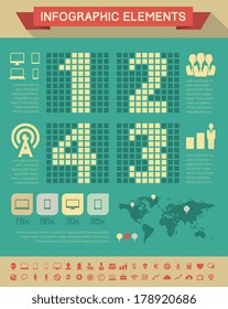 IT Industry Infographic Elements