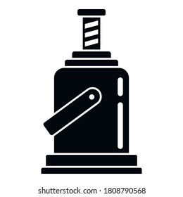 Industry jack-screw icon. Simple illustration of industry jack-screw vector icon for web design isolated on white background