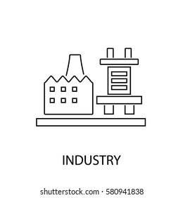 industry line icon