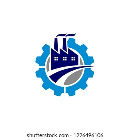 Industry Logo Template Stock Vector (Royalty Free) 1226496106 ...