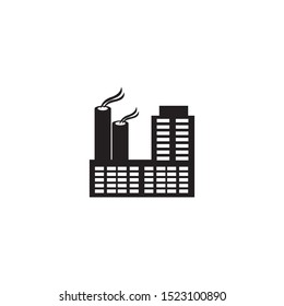 Industry logo template vector icon illustration