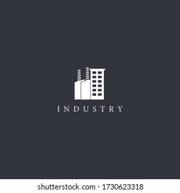 Industry logo template vector icon illustration
