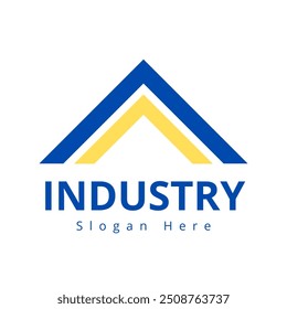Industry logo vector design with eps format file.