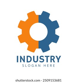 INDUSTRY Logo, Vektordesign mit eps-Format-Datei.