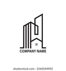 industry, luxury, branding, property, abstract, architecture, building, real, home, corporate, construction, creative, dreaming, square - composition, icon symbol, real estate developer Logo Design
