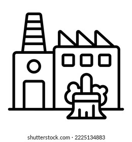 industria Diseño de conceptos modernos, concepto de ilustración vectorial de calidad premium. Símbolo vector.