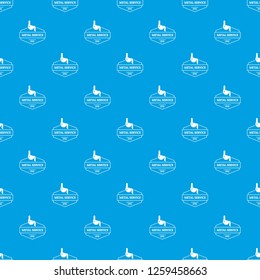 Industry pattern vector seamless blue repeat for any use