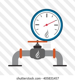 Industry pipe design , vector illustration